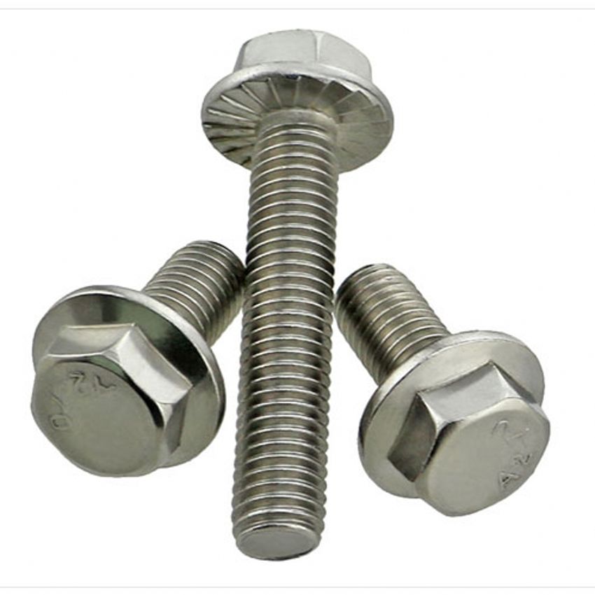 flanged-hex head bolt